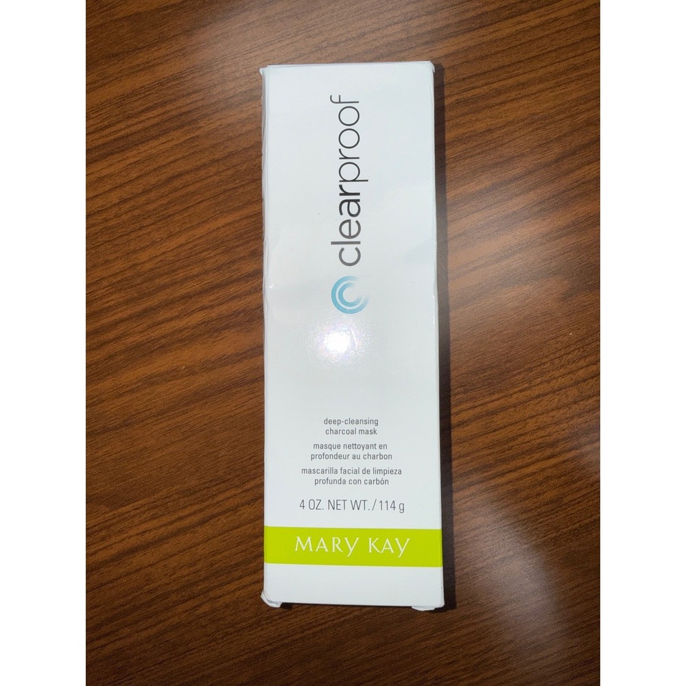 Mary Kay Clear Proof Deep Cleansing Charcoal Mask 4 oz 114g 094148 New in Box
